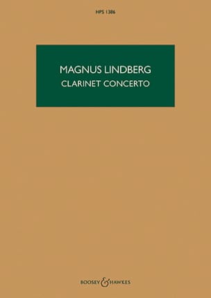 Clarinet Concerto Magnus Lindberg Partition Grand format