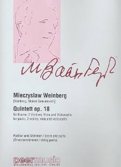 Quintette Opus 18 Mieczyslaw Weinberg Partition Quintettes