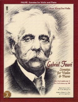 Gabriel Fauré - Sonates Op. 13 et op. 108 - Partition - di-arezzo.ch
