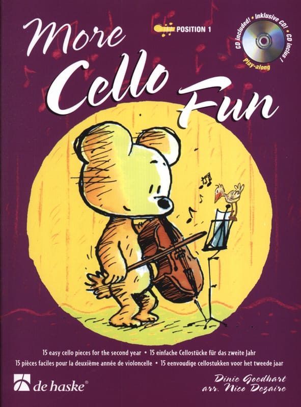 More Cello Fun Goedhart / Dezaire Partition Violoncelle