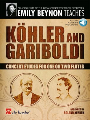 Etudes de Concert KÖHLER - GARIBOLDI Partition Flûte traversière