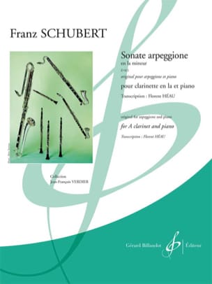 Sonate Arpeggione en la Min. D.821 Version Clarinette et Piano