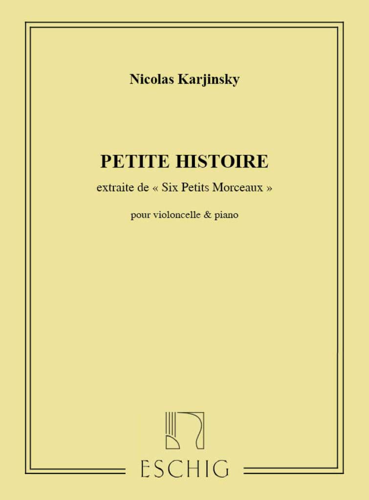 Petite histoire n° 3 des 6 petits morceaux - N. Karjinsky - Partition