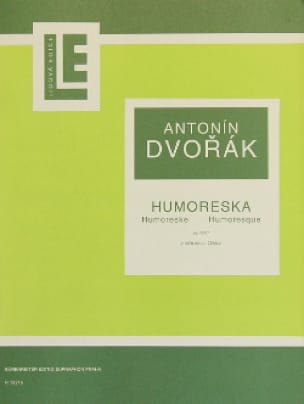 Humoresque op. 101 n° 7 - DVORAK - Partition - Violon