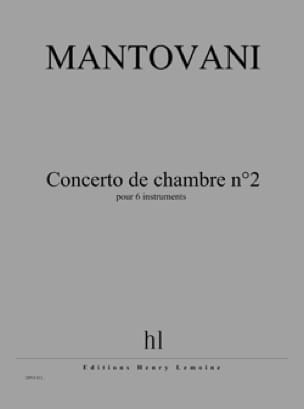 Concerto de chambre n°2 Bruno Mantovani Partition Grand format