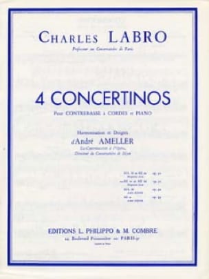 Concertino en ré mineur et ré majeur op. 31 - Charles Labro
