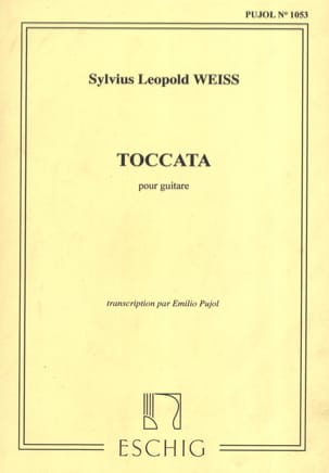 Silvius Leopold Weiss - Toccata - Partition - di-arezzo.fr
