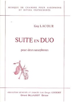 Suite En Duo - 2 Hautbois Guy Lacour Partition Hautbois