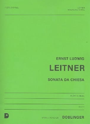 Sonata da Chiesa - Flöte Orgel - Ernst Ludwig Leitner - Partition