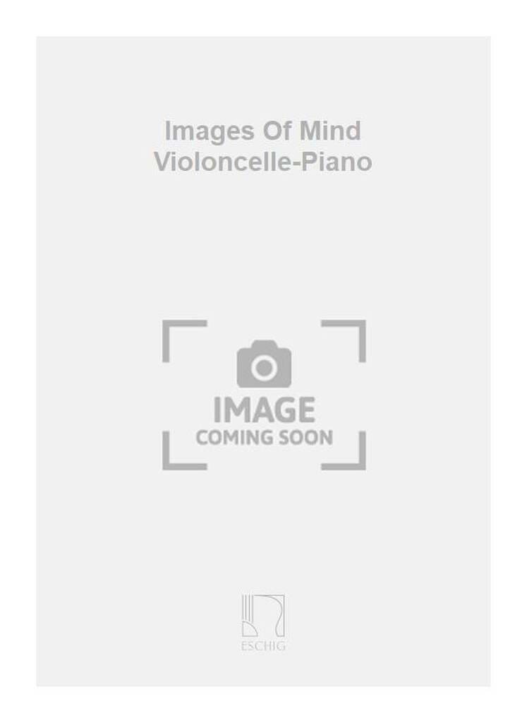 Images of a mind Adrian Williams Partition Violoncelle