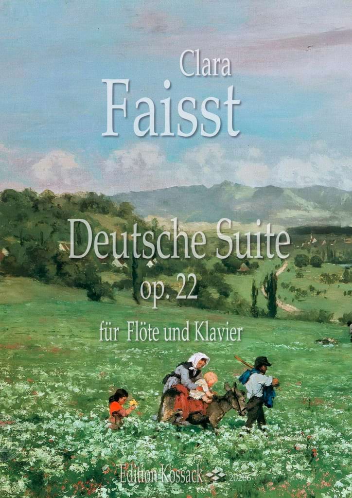 Deutsche Suite, op. 22 Clara Faisst Partition Flûte traversière