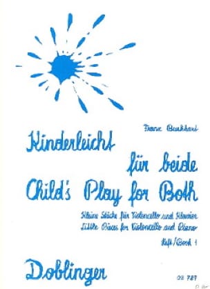 Kinderleicht für beide - Heft 1 Franz Burkhart Partition Violoncelle