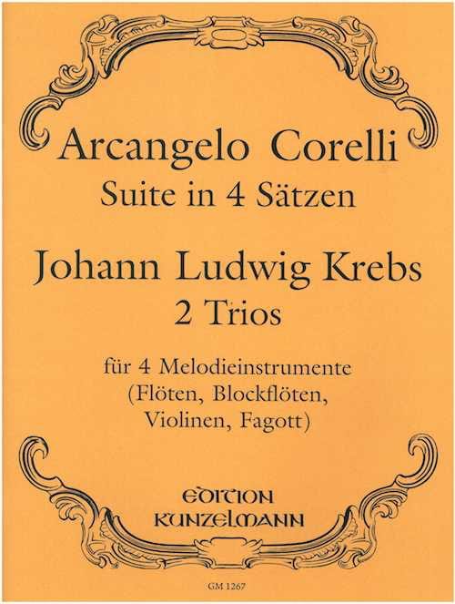 Suite in 4 Sätzen / 2 Trios - 4 Melodieinstrumente