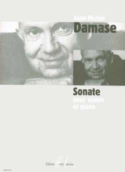 Sonate Violon et Piano Jean-Michel Damase Partition Violon