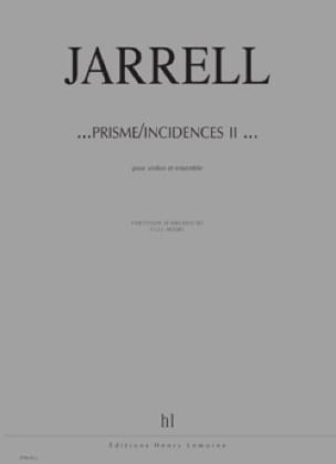 Prisme/incidence II pour violon et ensemble - conducteur