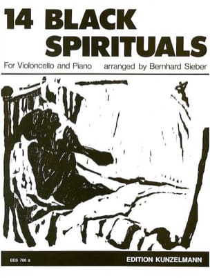 14 Black spirituals Bernhard Sieber Partition Violoncelle