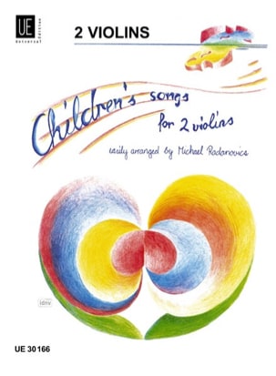 Children's Songs for 2 Violins Michael Radanovics Partition Violon