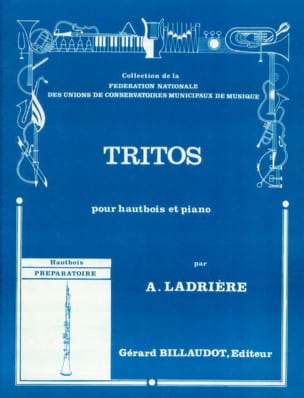 Tritos Alain Ladrière Partition Hautbois