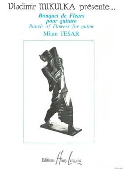 Bouquet de fleurs Milan Tesar Partition Guitare