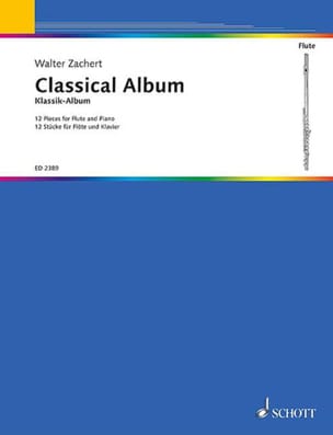 Classical Album Walter Zachert Partition Flûte traversière