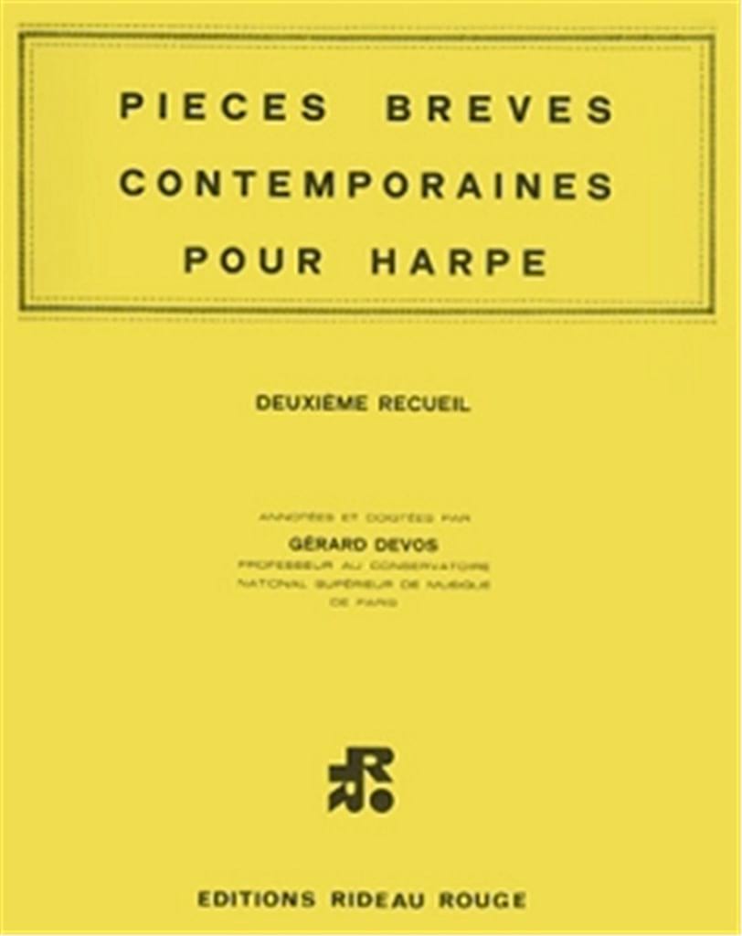 Pièces brèves contemporaines pour harpe - Volume 2 - Gérard Devos