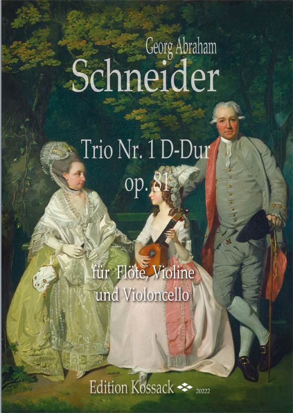 Trio n° 1, op. 81 Georg Abraham Schneider Partition Trios