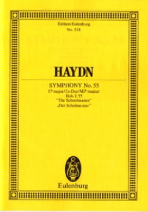 Symphonie Nr. 55 Es-Dur HAYDN Partition Petit format
