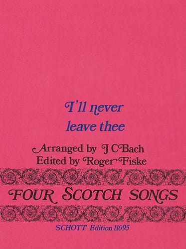 Four Scotch Songs, Nr. 1 Johann Christian Bach Partition