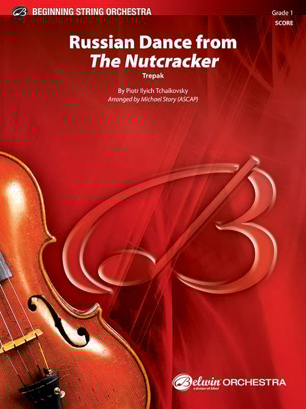 Russian Dance from The Nutcracker TCHAIKOVSKY Partition