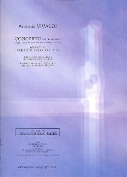 Concerto en do majeur F. 6 n° 5 - Piccolo piano - VIVALDI - Partition