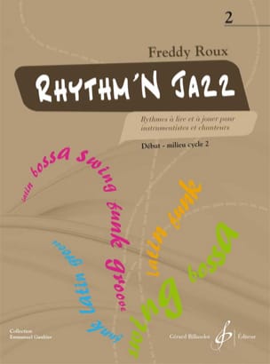 Rhythm'n Jazz Volume 2 Freddy Roux Partition Solfèges