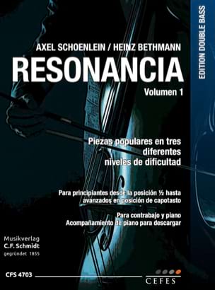 Resonacia! Vol.1 Partition Contrebasse