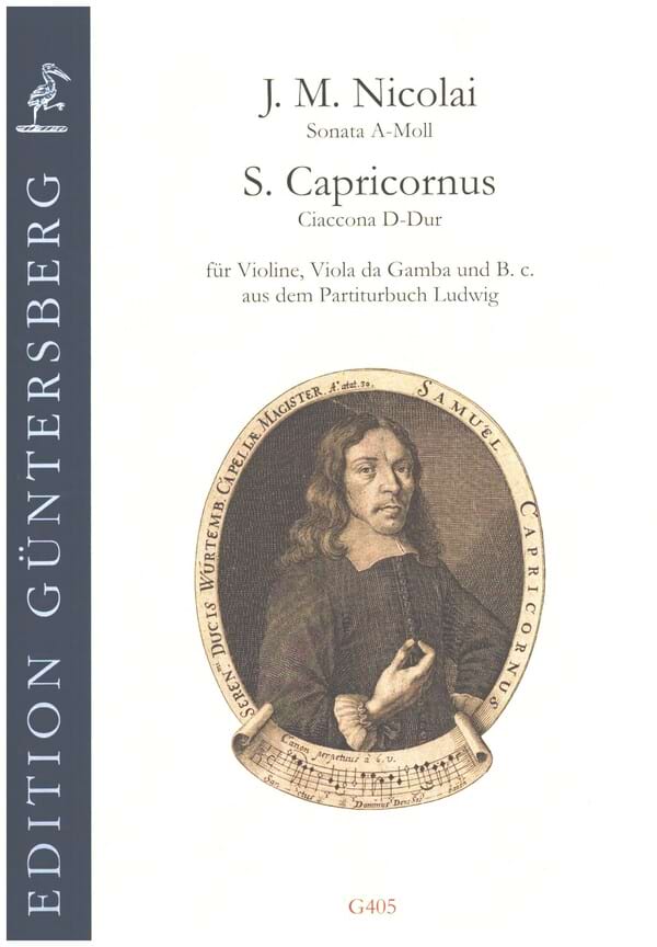 Sonata a-Moll ( Nicolai) und Ciaccona D-Dur (S. Capricornus) -