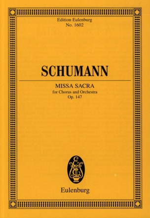 Parcourir les pages de Missa Sacra Opus 147 - SCHUMANN - Partition - Petit format