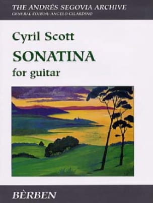 Sonatina Cyrill Scott Partition Guitare