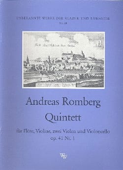 Quintett op. 41 n° 1 - Flöte Violine 2 Violen Cello - Stimmen