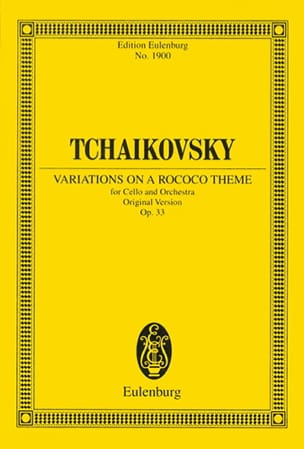 Parcourir les pages de Variations On A Rococo Theme Op. 33 - TCHAIKOVSKY - Partition