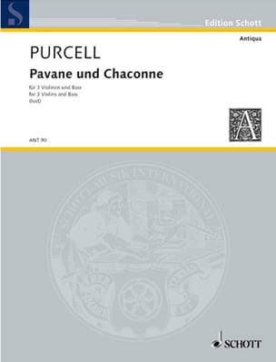 Pavane und Chaconne - 3 Violinen u. Bass - Partitur + Stimmen