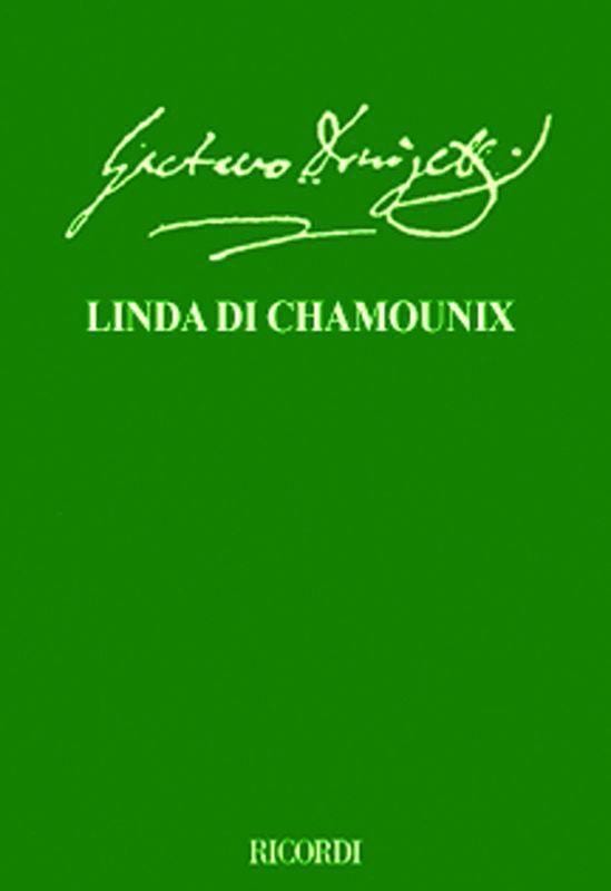 Linda Di Chamounix - DONIZETTI - Partition - Grand format