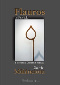 Flauros Gabriel Mãlãncioiu Partition Flûte traversière