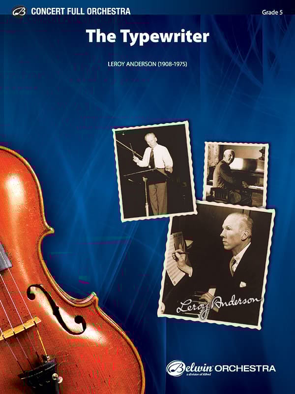 The Typewriter (full orchestra) Leroy Anderson Partition