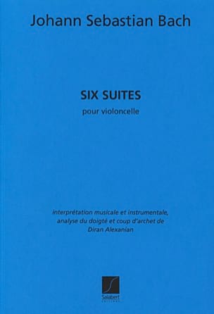 6 Suites, BWV 1007-1012 BACH Partition Violoncelle