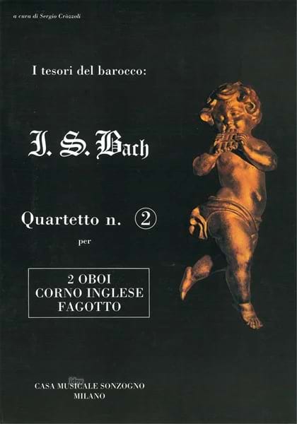 Quartetto N°2 BACH Partition