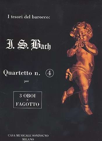 Quartetto N°4 BACH Partition