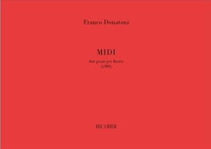 Midi Franco Donatoni Partition Flûte traversière