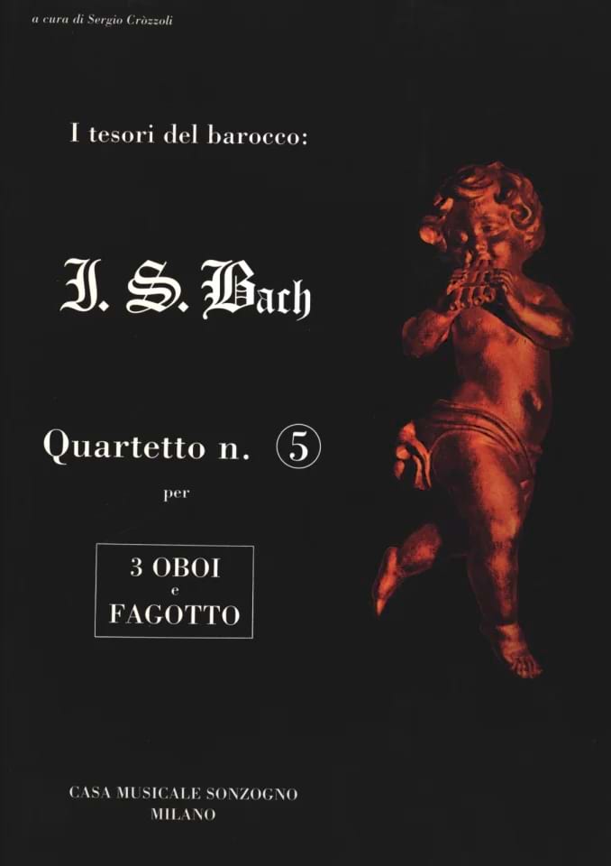 Quartetto N°5 BACH Partition