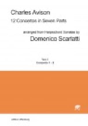 12 Concertos in Seven Parts vol 1 concertos 1 & 2 - score