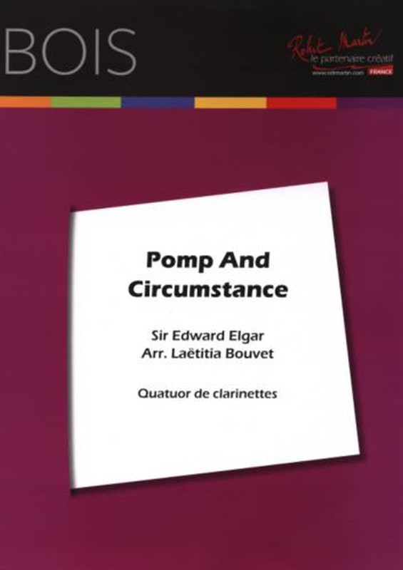 Pomp and Circumstance - 4 Clarinettes ELGAR Partition Clarinette