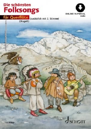 Die Schönsten Folksongs - Flûte Partition Flûte traversière