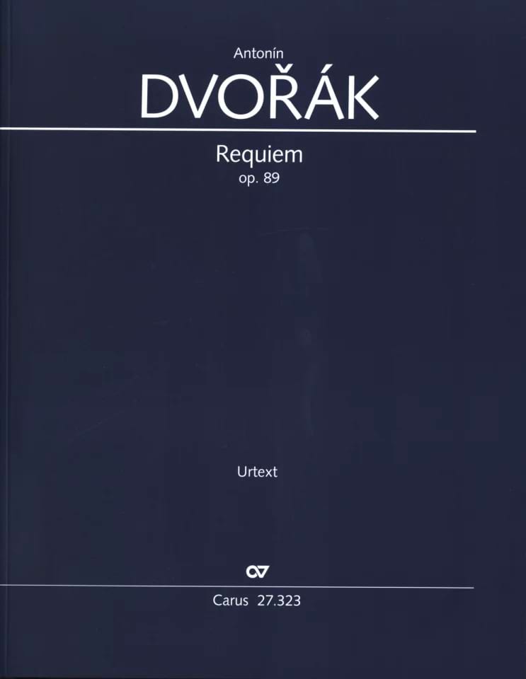 Requiem op. 89 - Conducteur Antonin Dvorak Partition Grand format